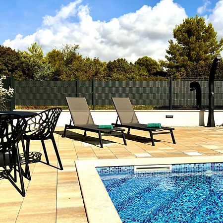 Apartment Agnes With 63 M2 Rooftop Terrace, Grill And Pool Okrug Gornji Exteriér fotografie